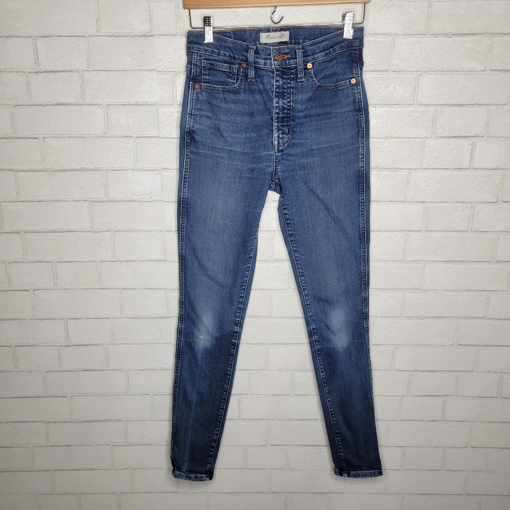 Madewell High Rise Skinny Jeans